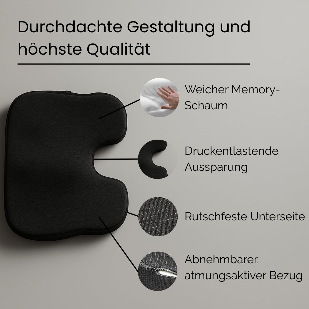 Vortega® Memory Sitzkissen